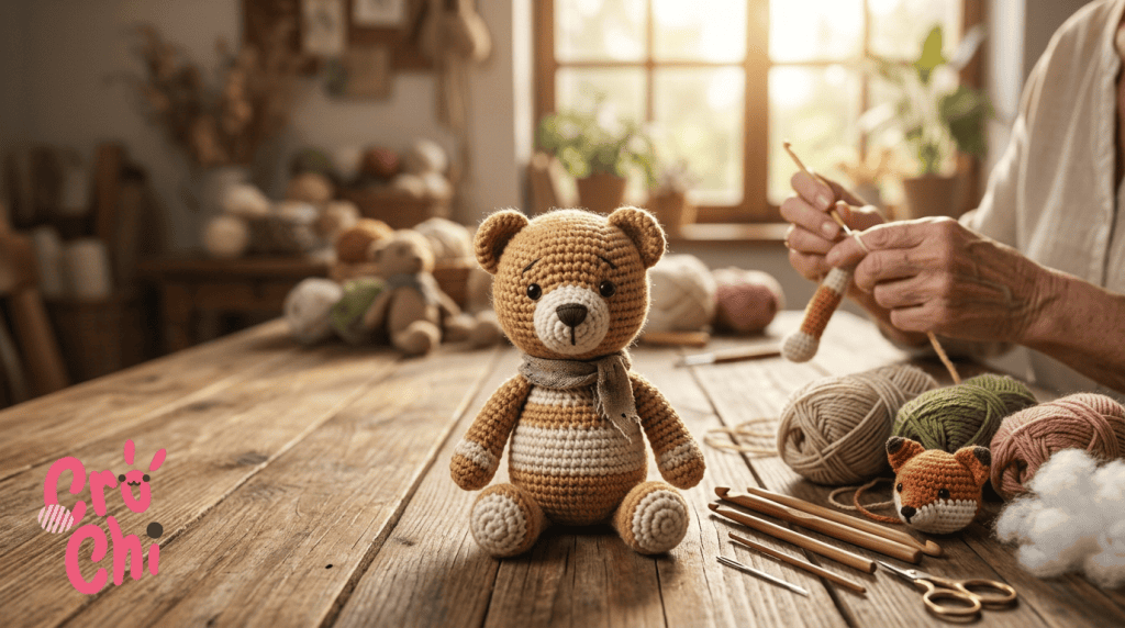 handmade crochet dolls