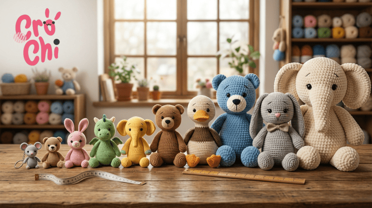crochet doll size guide