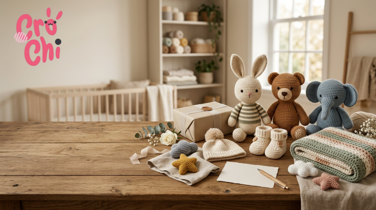 crochet gifts for baby shower