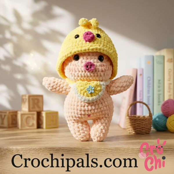 Crochet Boneka Babi Pippu Ballerina