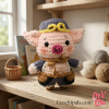 Crochet Boneka Babi Patkay