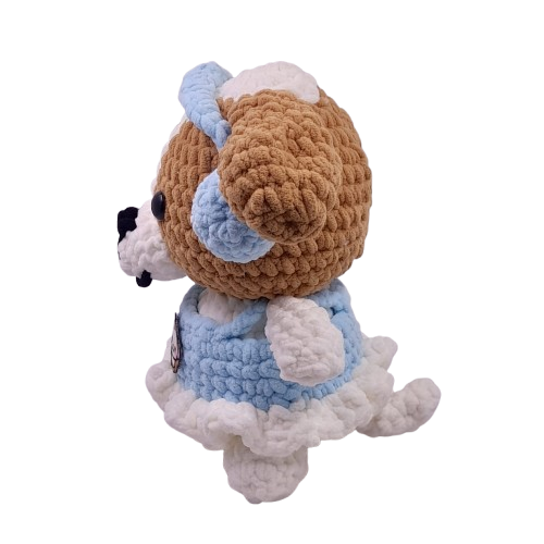 Crochet Boneka Anjing Puppy Barkley