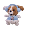 Crochet Boneka Anjing Puppy Barkley