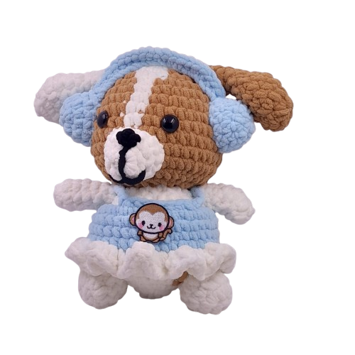 Crochet Boneka Anjing Puppy Barkley