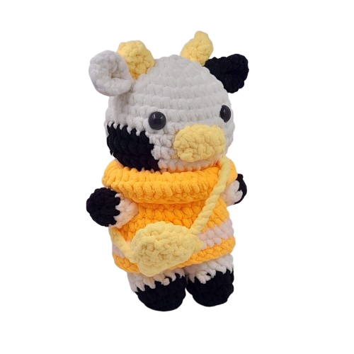 Crochet Boneka Sapi Sunny Moo