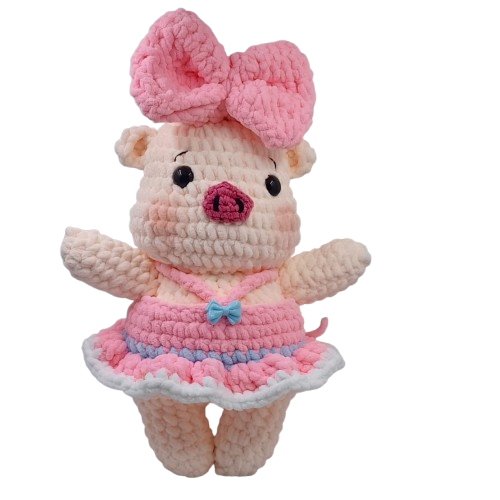 Crochet Boneka Babi Pipilina Ballerina