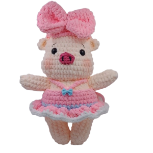 Crochet Boneka Babi Pipilina Ballerina