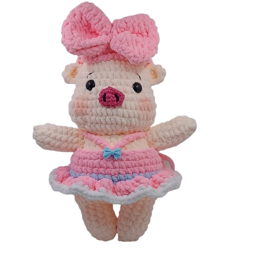 Crochet Boneka Babi Pipilina Ballerina