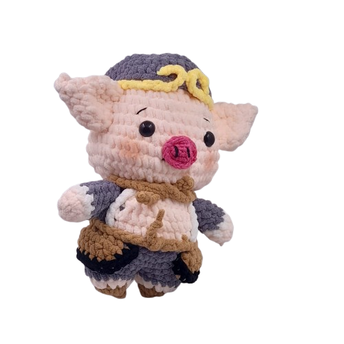 Crochet Boneka Babi Patkay