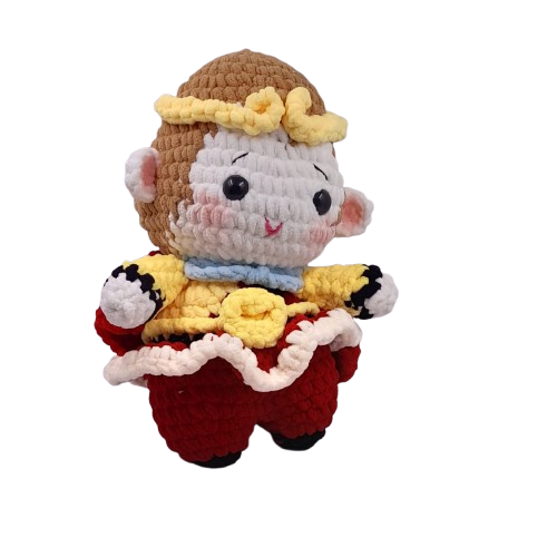 Crochet Boneka Mini Wukong