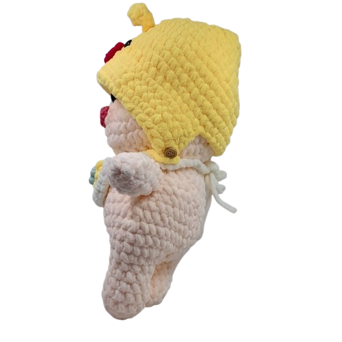 Crochet Boneka Babi Pippu Ballerina