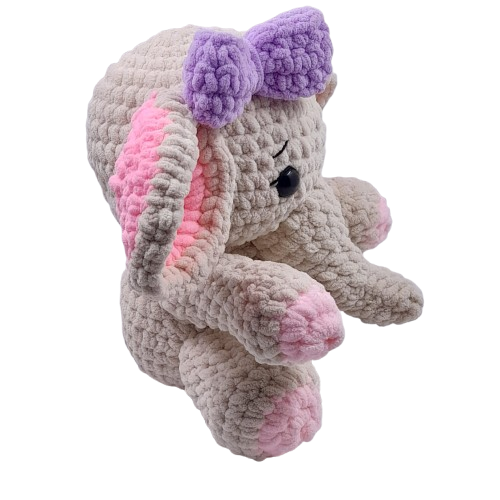 Crochet Boneka Gajah Ellie