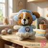 Crochet Boneka Anjing Puppy Barkley