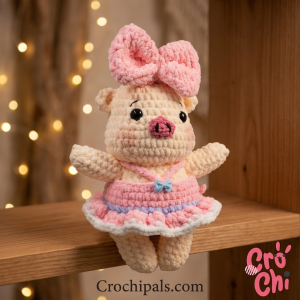 Crochet Boneka Babi Pipilina Ballerina