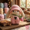 Crochet Boneka Kelinci Berry