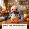 Crochet Boneka Ducky the Super Duck