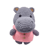 Crochet Boneka Hippo Kuda Nil Pippo