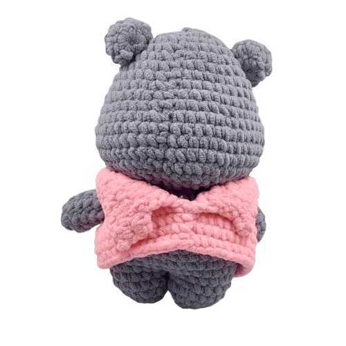 Crochet Boneka Hippo Kuda Nil Pippo